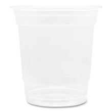 PET Plastic Cups, 8 oz, Clear, 1,000/Carton1