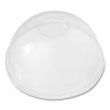 PET Lids, Dome Lid, Fits 12 oz to 24 oz Cold Cups, Clear, 1,000/Carton1