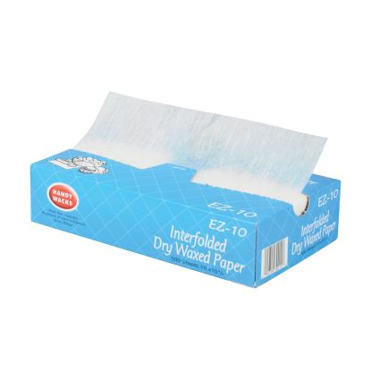 Interfolded Dry Waxed Paper, 10.75 x 10, 500 Box, 12 Boxes/Carton1