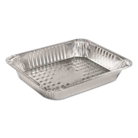 Aluminum Steam Table Pans, Half-Size Medium, 2.19" Deep, 10.38 x 12.75, 100/Carton1