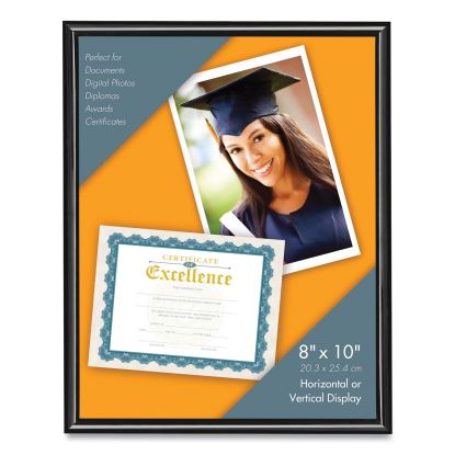 U-Channel Document Frame, 8 x 10, Black1