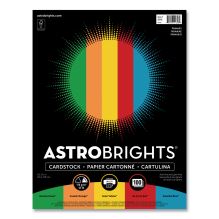 Color Cardstock -"Primary" Assortment, 65 lb Cover Weight, 8.5 x 11, Assorted Primary Colors, 100/Pack1