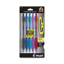 G2 Premium Gel Pen, Retractable, Bold 1 mm, Assorted Ink and Barrel Colors, 5/Pack1