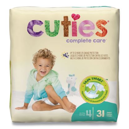 Premium Jumbo Diapers, Size 4, 22 lbs to 37 lbs, 124/Carton1