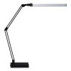 LED Ultra Slim Lamp with Swing Arm, 21.5" High, Black/Silver, Ships in 4-6 Business Days1