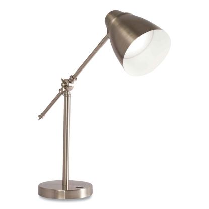 Wellness Series Harmonize LED Desk Lamp, 5" to 19" High, Silver, Ships in 1-3 Business Days1