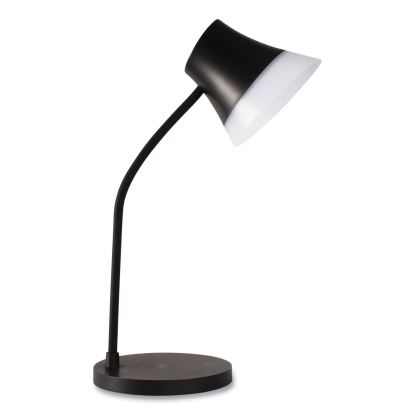 Wellness Series Shine LED Desk Lamp, 12" to 17" High, Black, Ships in 1-3 Business Days1