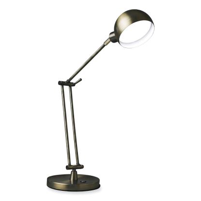 Wellness Series Refine LED Desk Lamp, 27" High, Antiqued Brass, Ships in 1-3 Business Days1