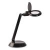 Space-Saving LED Magnifier Desk Lamp, 14" High, Black, Ships in 1-3 Business Days1