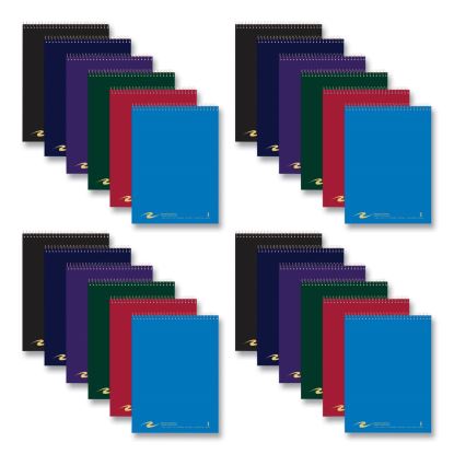 Flipper Subject Wirebound Notebook, 1-Subject, Asst Cover Colors, (80) 8.5 x 11.5 Sheets, 24/CT, Ships in 4-6 Business Days1