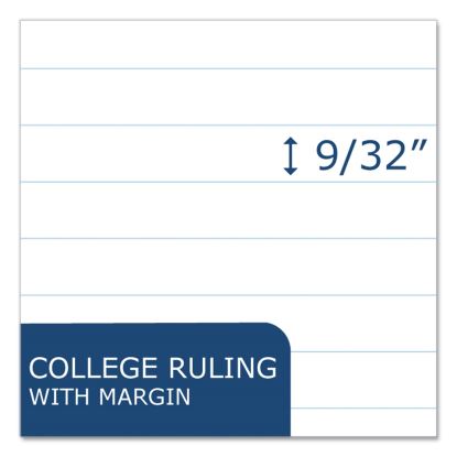 Loose Leaf Paper, 8 x 10.5, 3-Hole Punched, College Rule, White, 150 Sheets/Pack, 24 Packs/Carton, Ships in 4-6 Business Days1