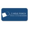 Graph Filler Paper, 3-Hole, Quadrille: 5 sq in, (100) 8.5 x 5.5 Sheets, 48/Carton, Ships in 4-6 Business Days1