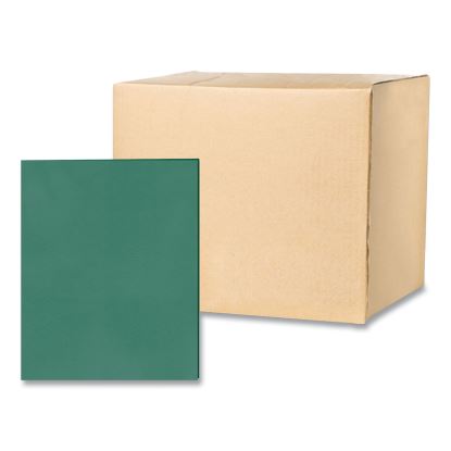 Pocket Folder, 0.5" Capacity, 11 x 8.5, Green, 25/Box, 10 Boxes/Carton, Ships in 4-6 Business Days1