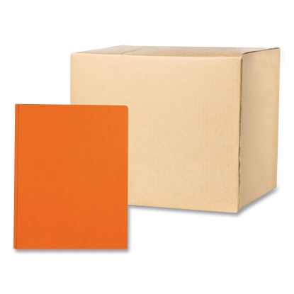 Pocket Folder with 3 Fasteners, 0.5" Capacity, 11 x 8.5, Orange, 25/Box, 10 Boxes/Carton, Ships in 4-6 Business Days1