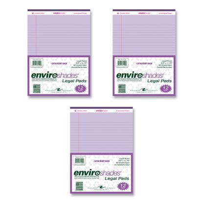 Enviroshades Legal Notepads, 50 Orchid 8.5 x 11.75 Sheets, 72 Notepads/Carton, Ships in 4-6 Business Days1