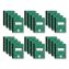 Hardcover Composition Book, Quadrille 5 sq/in Rule, Green Marble Cover, (100) 9.75 x 7.5 Sheet, 24/CT, Ships in 4-6 Bus Days1
