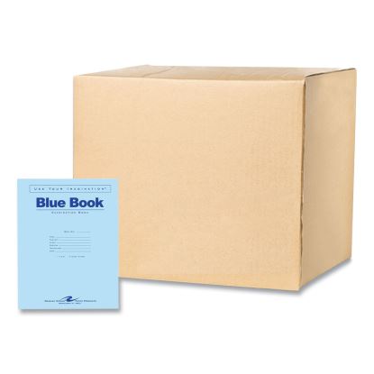 Examination Blue Book, Wide/Legal Rule, Blue Cover, (4) 8.5 x 11 Sheets, 600/Carton, Ships in 4-6 Business Days1