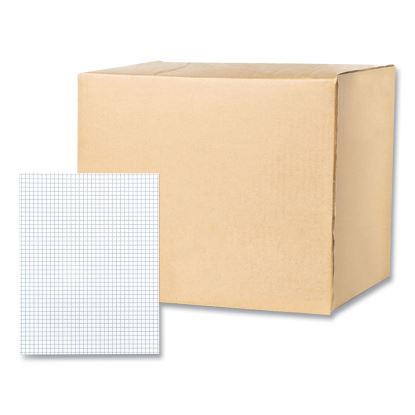 Gummed Pad, 4 sq/in Quadrille Rule, 50 White 8.5 x 11 Sheets, 72/Carton, Ships in 4-6 Business Days1