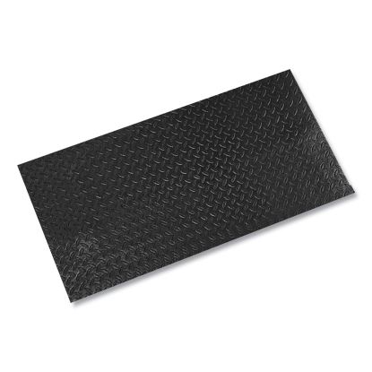 Tuff-Spun Foot-Lover Diamond Surface Mat, Rectangular, 24 x 36, Black1