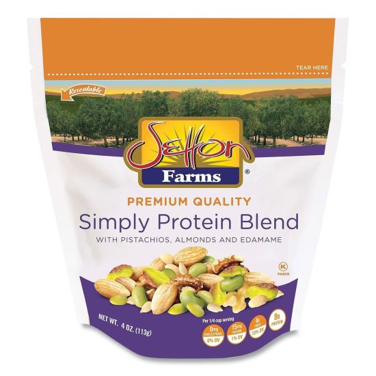 Simply Protein Blend, 4 oz Bag, 10/Carton1