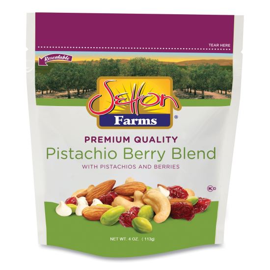 Pistachio Berry Blend, 4 oz Bag, 10/Carton1