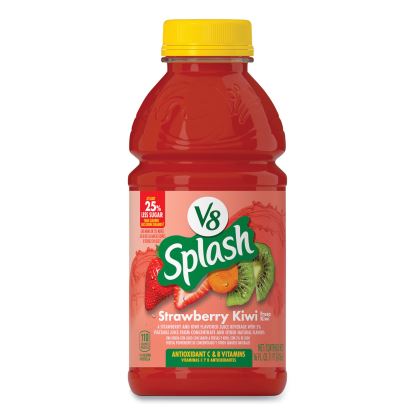 Splash, Strawberry Kiwi, 16 oz Bottle, 12/Carton, Ships in 1-3 Business Days1