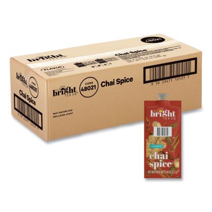 The Bright Tea Co. Chai Spice Black Tea Freshpack, Chai Spice, 0.09 oz Pouch, 100/Carton1