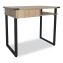 Mirella SOHO Desk with Drawer, 36.25" x 22.25" x 30", Black, Ships in 1-3 Business Days1