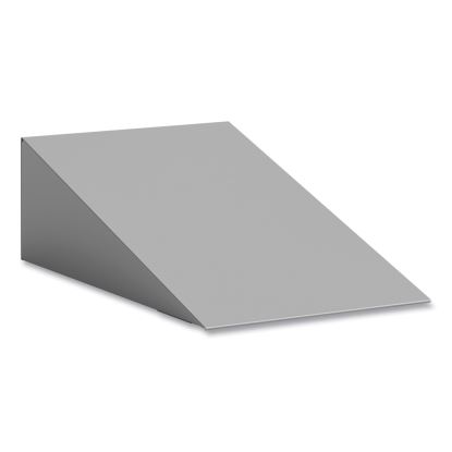 Single Sloped Metal Locker Hood Addition, 12w x 18d x 6h, Gray, Ships in 1-3 Business Days1