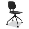 Commute Guest Chair, 25" x 25" x 34.25", Black Seat, Black Back, Black Base, Ships in 1-3 Business Days1