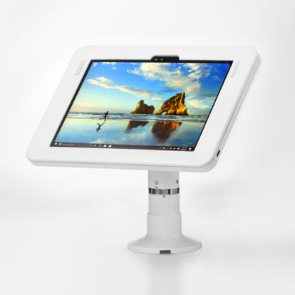 ArmorActive Pipeline Kiosk White Tablet Multimedia stand1