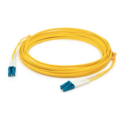 AddOn Networks ADD-LC-LC-19M9SMF fiber optic cable 748" (19 m) OFNR OS2 Yellow1