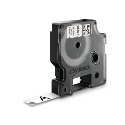 DYMO D1 Durable - Black on White - 12mm label-making tape1