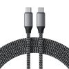 Satechi ST-TCC2MM USB cable 78.7" (2 m) USB C Black, Gray3