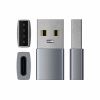 Satechi ST-TAUCM cable gender changer USB-A USB-C Gray4