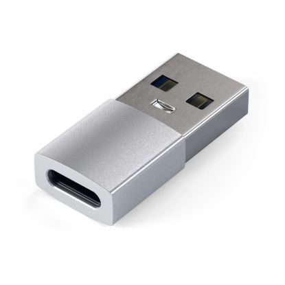 Satechi ST-TAUCS cable gender changer USB-A USB-C Silver1