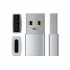 Satechi ST-TAUCS cable gender changer USB-A USB-C Silver4