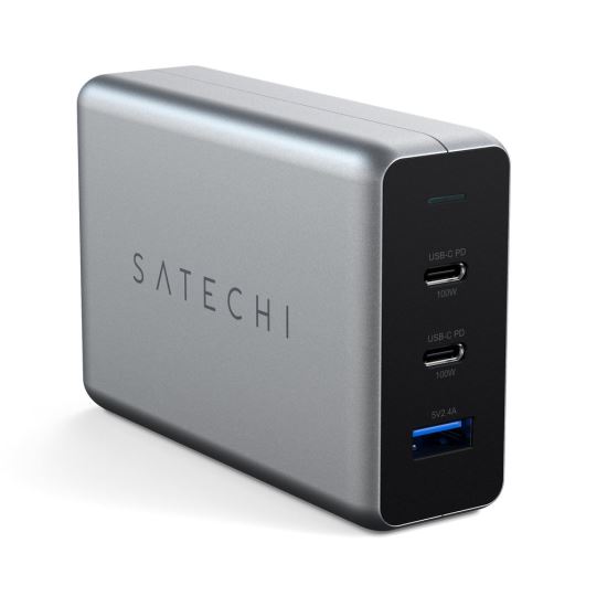 Satechi ST-TC100GM mobile device charger Gray Indoor1