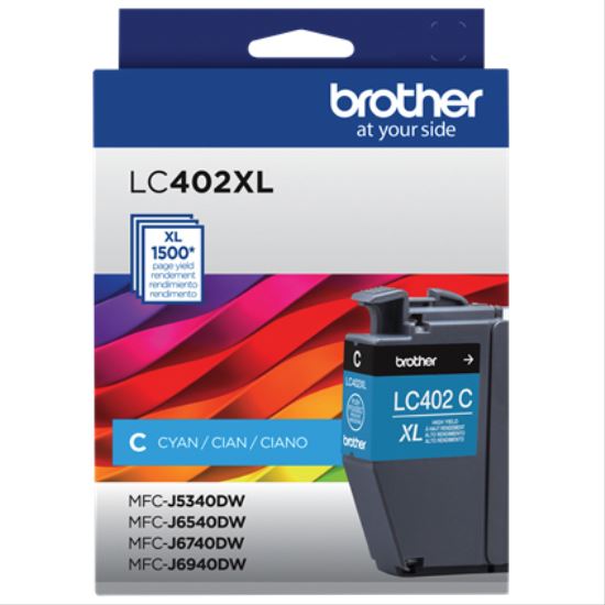 Brother LC402XLCS ink cartridge 1 pc(s) Original High (XL) Yield Cyan1