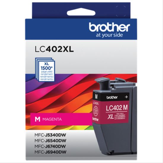 Brother LC402XLMS ink cartridge 1 pc(s) Original High (XL) Yield Magenta1