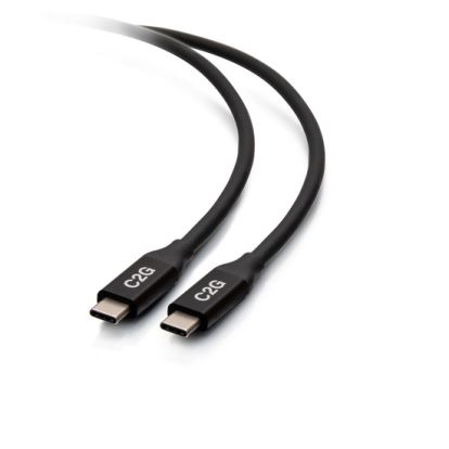 C2G C2G28878 USB cable 39.4" (1 m) USB4 Gen 2x2 USB C Black1