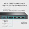 TP-Link ER8411 wired router Gigabit Ethernet Black5