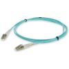 AddOn Networks ADD-LC-LC-0-5M5OM4-TAA fiber optic cable 19.7" (0.5 m) LOMM OM4 Aqua color1