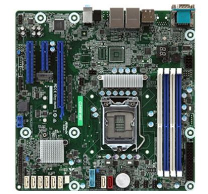 Asrock C246M WS motherboard Intel C246 micro ATX1