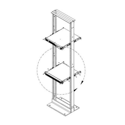 Vertiv Liebert 2POSTRMKIT1U UPS accessory1