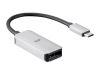 Monoprice 35503 video cable adapter USB Type-C DisplayPort Black, Silver2