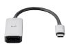 Monoprice 35503 video cable adapter USB Type-C DisplayPort Black, Silver3