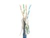 Monoprice 42959 networking cable Blue 3000" (76.2 m) Cat8 S/FTP (S-STP)3