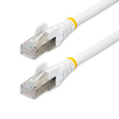 StarTech.com NLWH-25F-CAT6A-PATCH networking cable White 299.2" (7.6 m) S/FTP (S-STP)1