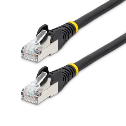 StarTech.com NLBK-25F-CAT6A-PATCH networking cable Black 299.2" (7.6 m) S/FTP (S-STP)1